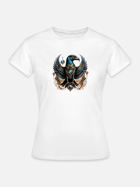 Horus, der Falkengott. - Frauen T-Shirt - Weiß