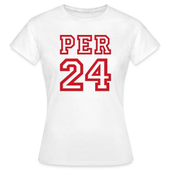 Peru - Frauen T-Shirt - Weiß - Vorne - AI Model Female 172 dark (172cm)