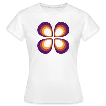 Positive orbital 2 - Women's T-Shirt - white - Front - AI Model Female 172 dark (172cm)