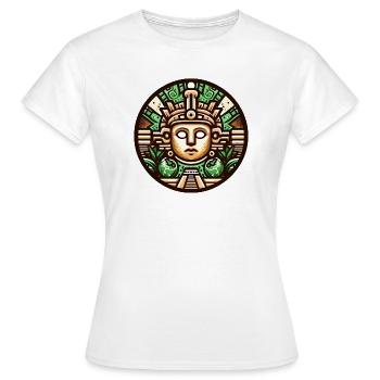 Maya World - Frauen T-Shirt - Weiß - Vorne - AI Model Female 172 dark (172cm)