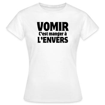 Partying, Fiesta, Drinker - Women's T-Shirt - white - Front - AI Model Female 172 dark (172cm)