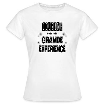 Cousine Avec Une Grande Expérience - T-shirt Femme - blanc - Devant - AI Model Female 172 dark (172cm)