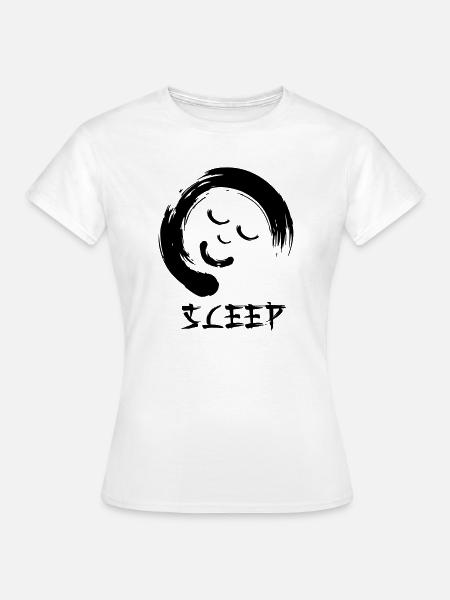 Enzo zen smiley Ensie Sleep - Women's T-Shirt - white