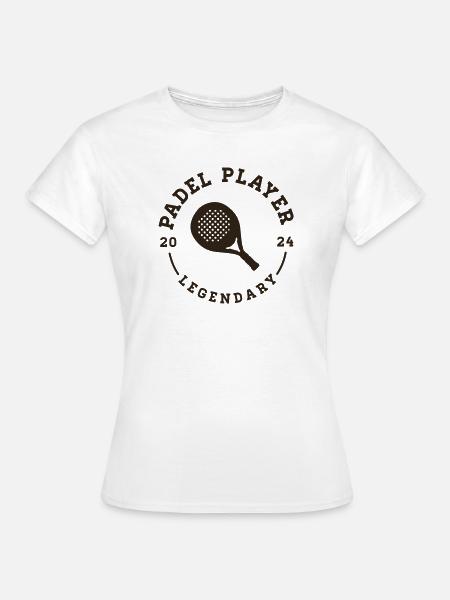 Padel-Spieler - Frauen T-Shirt - Weiß
