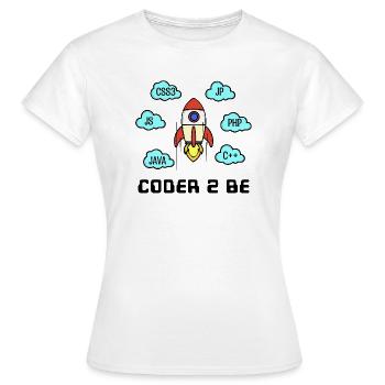 Open Source Developer Css C++ Php Java Coden - Frauen T-Shirt - Weiß - Vorne - AI Model Female 172 dark (172cm)