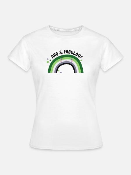 Aromantisch und fabelhaft - Frauen T-Shirt - Weiß