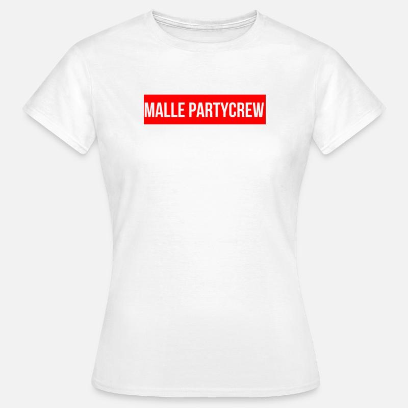 Equipaggio del gruppo Malle - Maglietta da donna - bianco