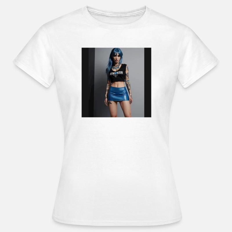 Ragazza ribelle - Maglietta da donna - bianco