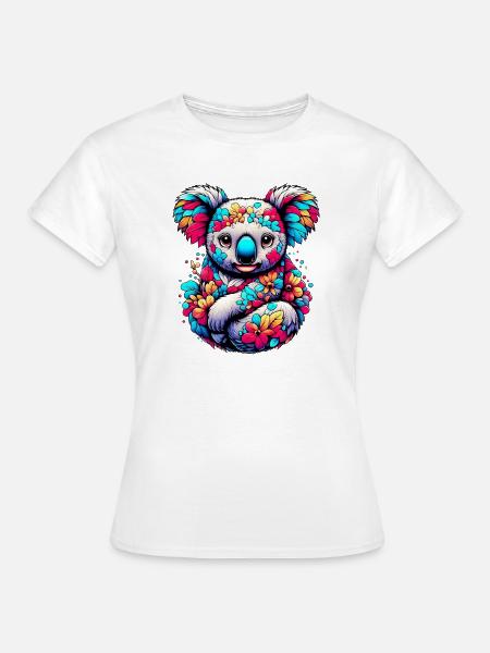 Koala - Frauen T-Shirt - Weiß