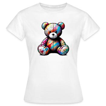 Orso orsacchiotto Teddy Bear - Women's T-Shirt - white - Front - AI Model Female 172 dark (172cm)
