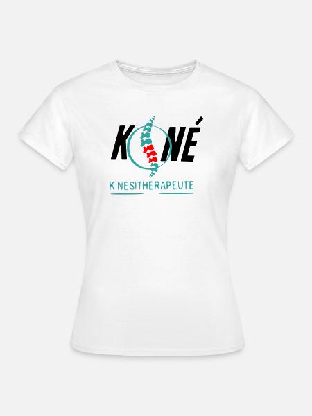 Kinésithérapeute - T-shirt Femme - blanc