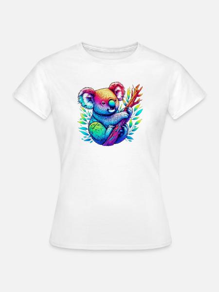Koala - Frauen T-Shirt - Weiß