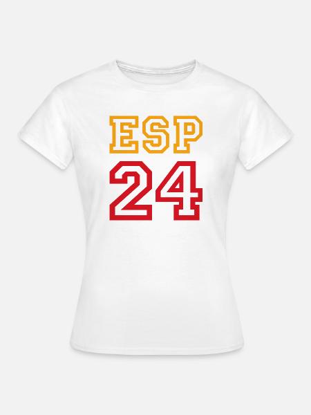 Spain Espana Spanien - Frauen T-Shirt - Weiß
