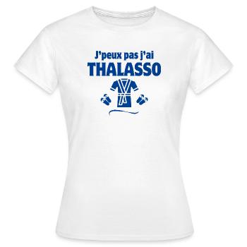Thalassotherapie, Massage, Tonerde - Frauen T-Shirt - Weiß - Vorne - AI Model Female 172 dark (172cm)