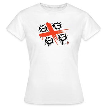 4 Spray Mori - T-shirt Femme - blanc - Devant - AI Model Female 172 dark (172cm)