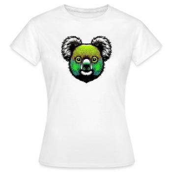 Koala - T-shirt Femme - blanc - Devant - AI Model Female 172 dark (172cm)