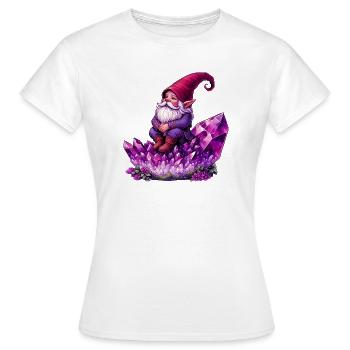 Gnom - Frauen T-Shirt - Weiß - Vorne - AI Model Female 172 dark (172cm)