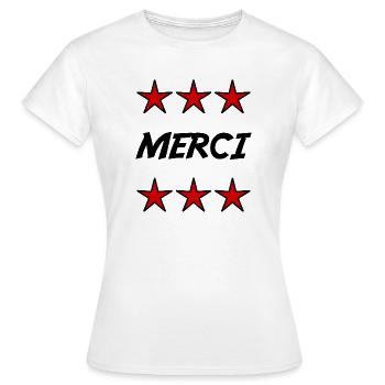 MASTER. MASTER. THANK YOU. THANK YOU, MASTER. MASTER - Women's T-Shirt - white - Front - AI Model Female 172 dark (172cm)