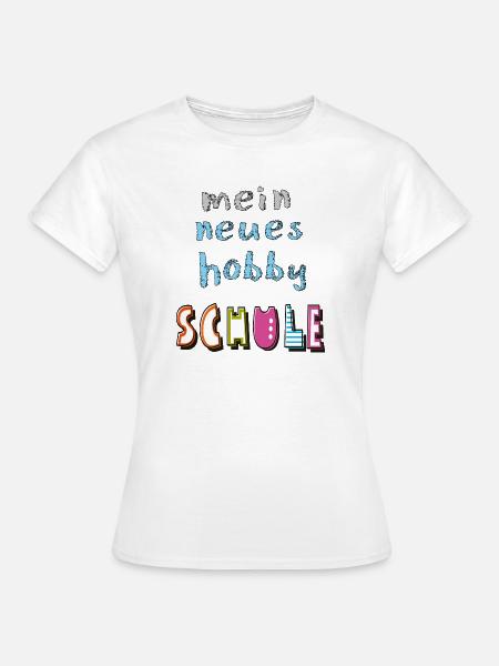 Schule Schulkind - Frauen T-Shirt - Weiß