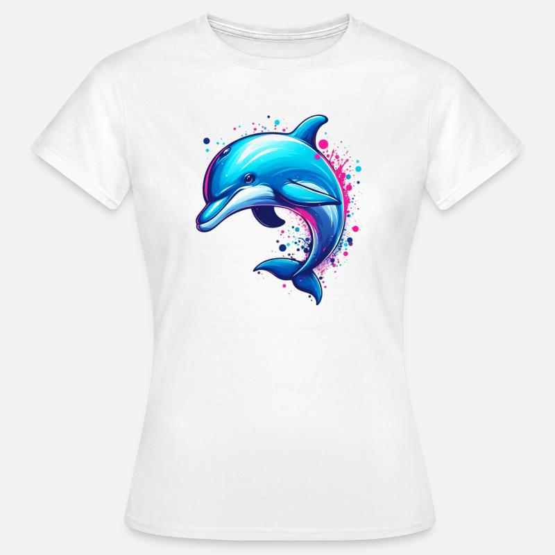 Dolphin - Women's T-Shirt - white