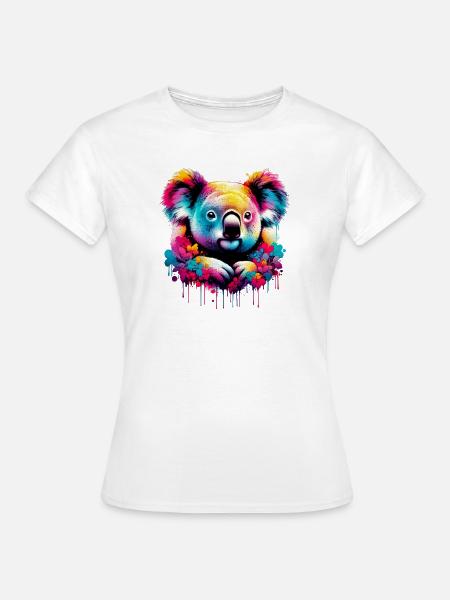 Koala - Frauen T-Shirt - Weiß