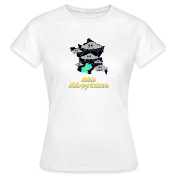 Midi-Pyrenees Weather - Women's T-Shirt - white - Front - AI Model Female 172 dark (172cm)