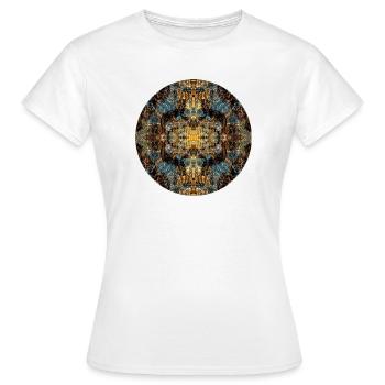 Nature Mandala Berchtesgaden - Sel - Galerie de guérison - T-shirt Femme - blanc - Devant - AI Model Female 172 dark (172cm)