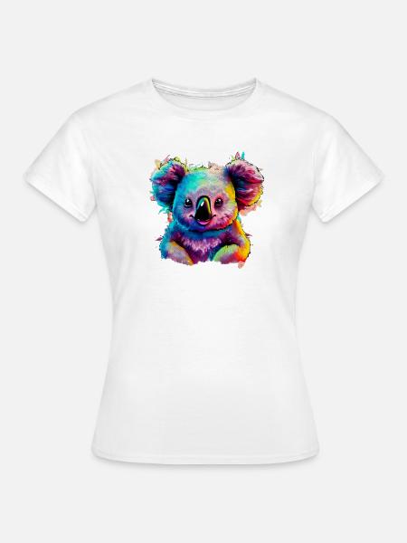 Koala - Frauen T-Shirt - Weiß