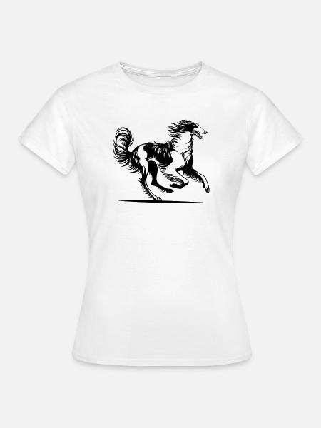 Barsoi - Frauen T-Shirt - Weiß