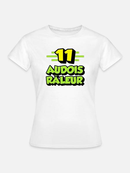 Beschwerdender Audois - Frauen T-Shirt - Weiß