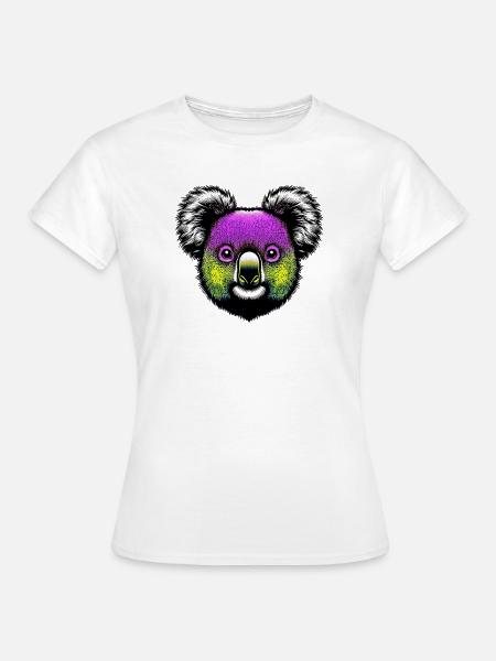 Koala - Frauen T-Shirt - Weiß
