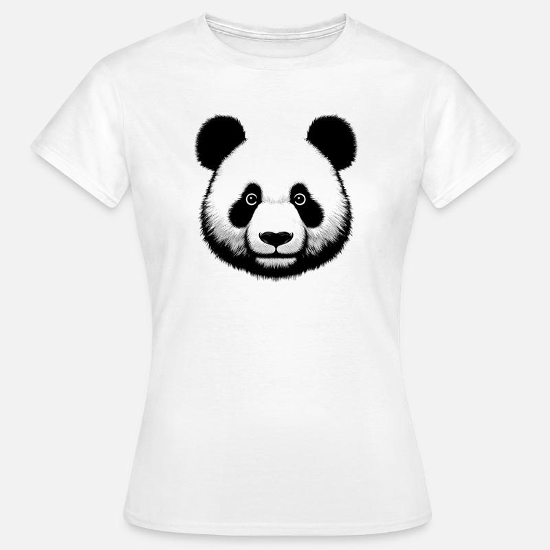 Panda - Women's T-Shirt - white