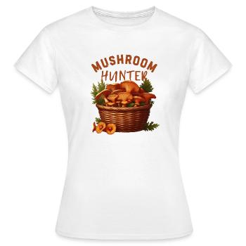 Pilzsammler - Frauen T-Shirt - Weiß - Vorne - AI Model Female 172 dark (172cm)
