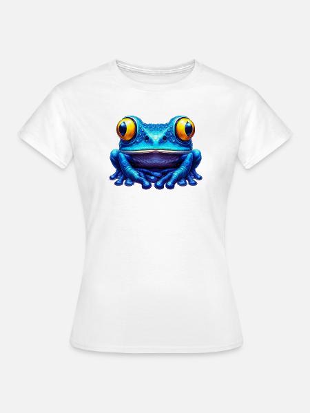 Frosch - Frauen T-Shirt - Weiß