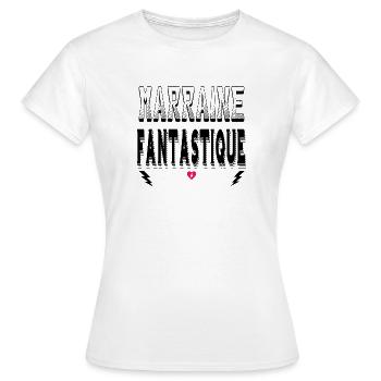 Marraine Fantastique - T-shirt Femme - blanc - Devant - AI Model Female 172 dark (172cm)