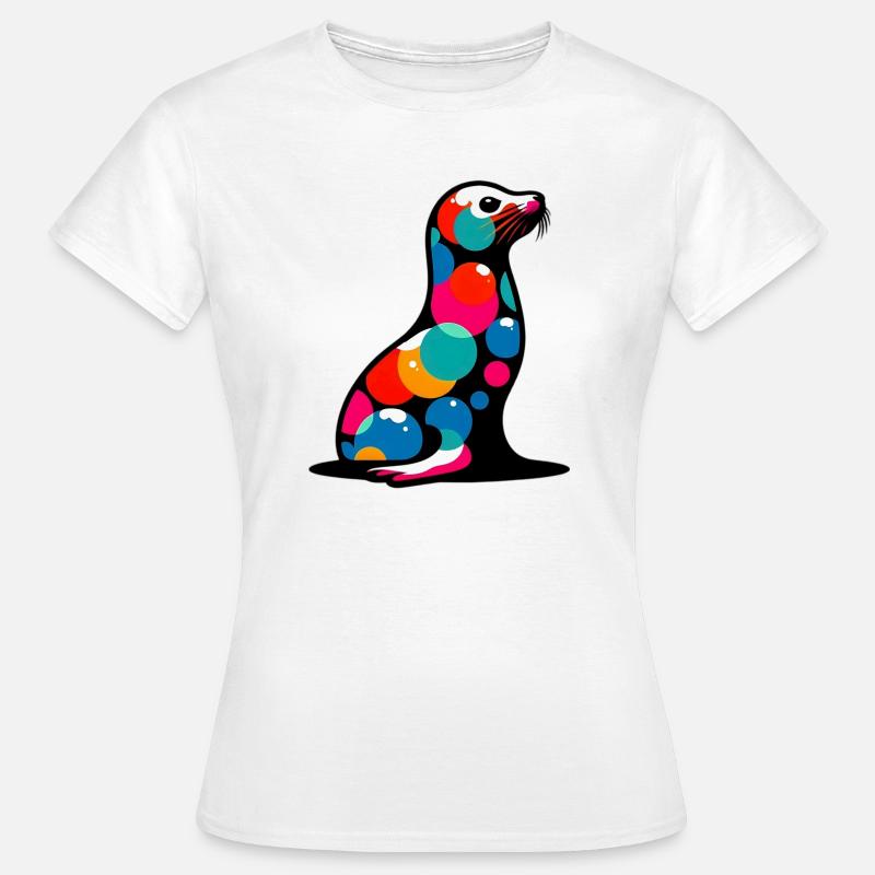 Sæl - T-shirt dam - vit