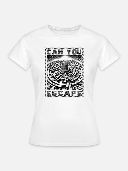 Kannst du entkommen? - Frauen T-Shirt - Weiß