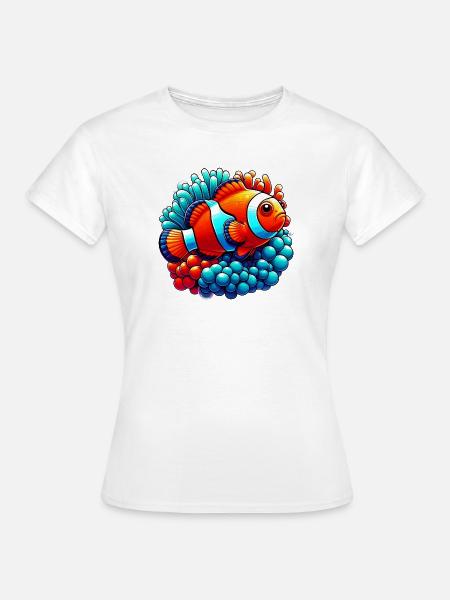 Clownfische - Frauen T-Shirt - Weiß