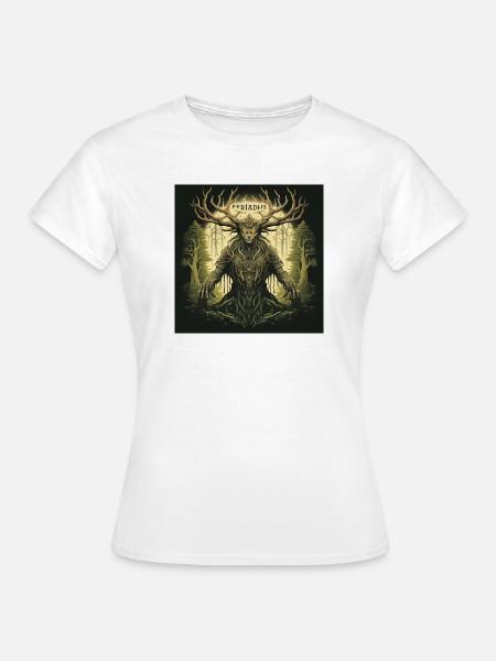 Pediadis Waldgeist - Frauen T-Shirt - Weiß
