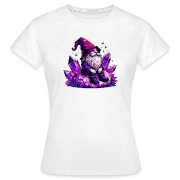 Gnom - Frauen T-Shirt - Weiß - Vorne - AI Model Female 172 dark (172cm)