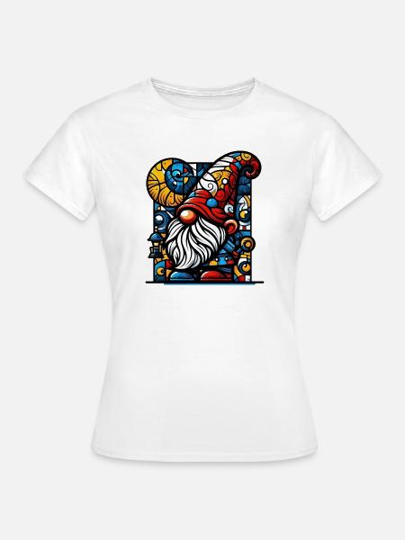 Gnom - Frauen T-Shirt - Weiß