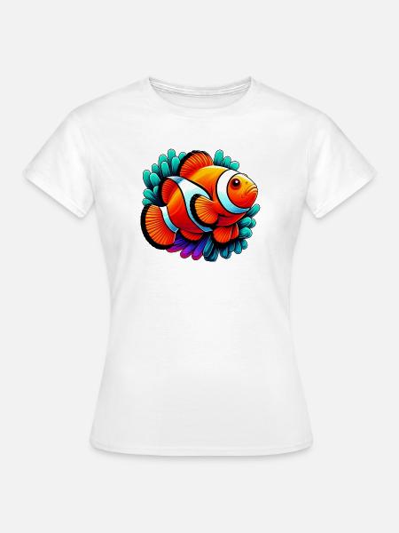 Clownfische - Frauen T-Shirt - Weiß