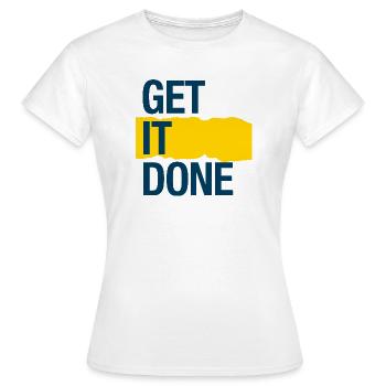 Faites-le - T-shirt Femme - blanc - Devant - AI Model Female 172 dark (172cm)