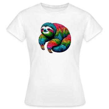 Paresse - T-shirt Femme - blanc - Devant - AI Model Female 172 dark (172cm)