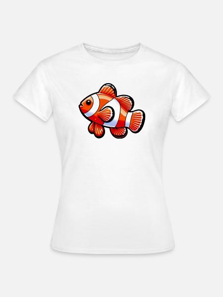 Clownfisch - Frauen T-Shirt - Weiß