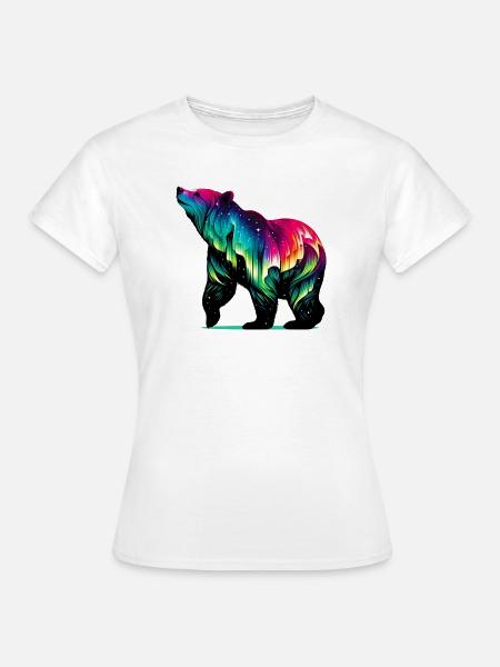 Bär - Frauen T-Shirt - Weiß