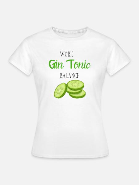 work-tonic-balance - Frauen T-Shirt - Weiß