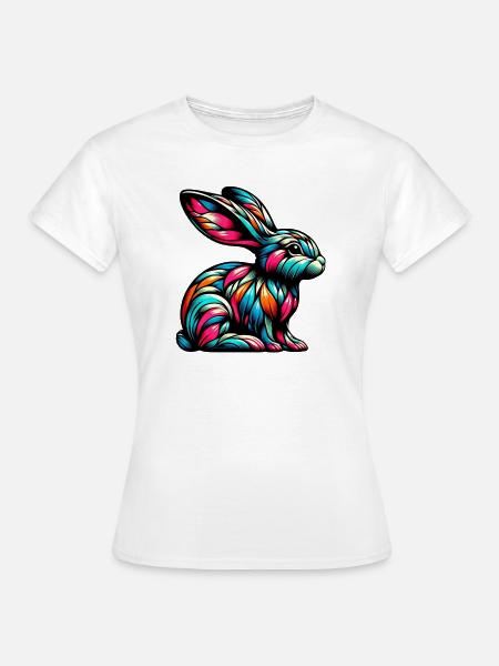 Kaninchen - Frauen T-Shirt - Weiß