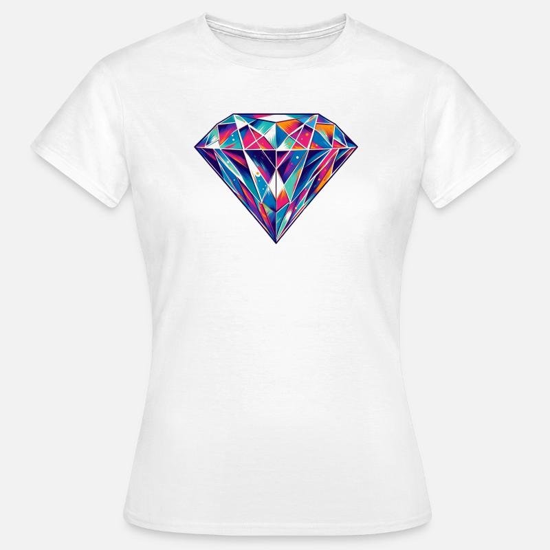 Diamond - Women's T-Shirt - white