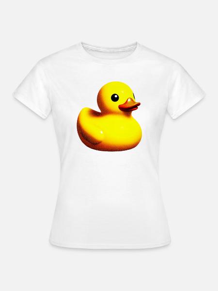 Ente Ente Ente Ente Ente - Frauen T-Shirt - Weiß